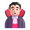 man vampire emoji